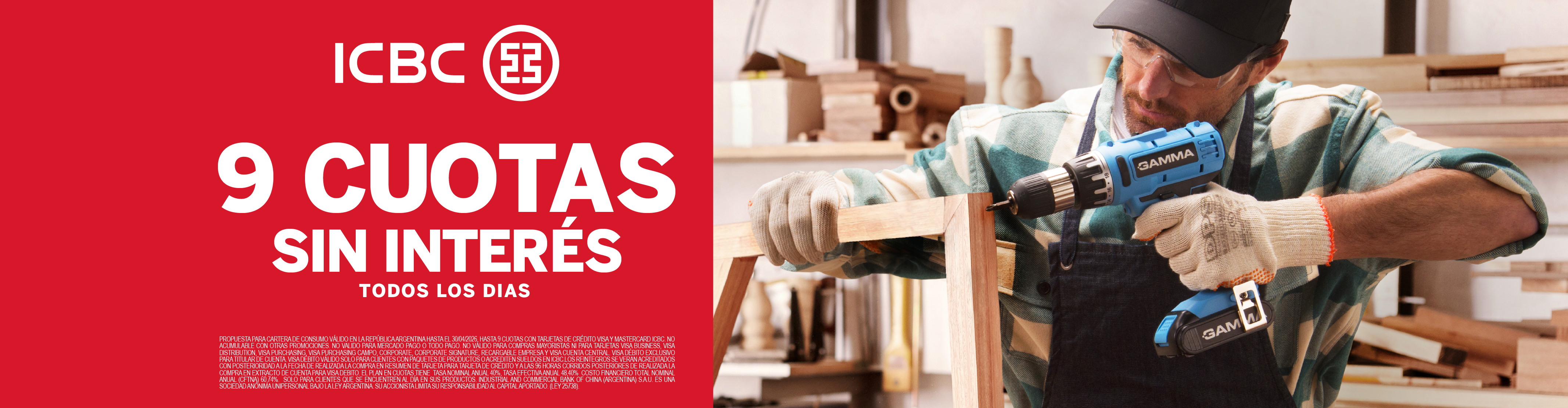 PROMO ICBC - 9 CSI del 4-04 al 30-09-25